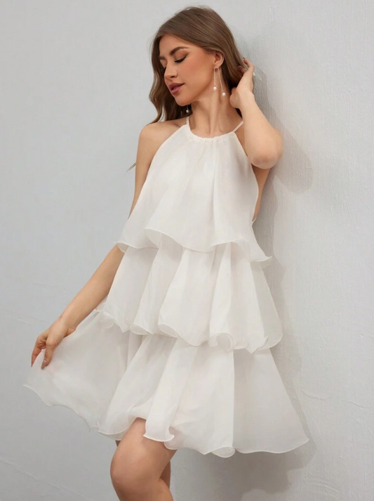Robe volantée pour femmes